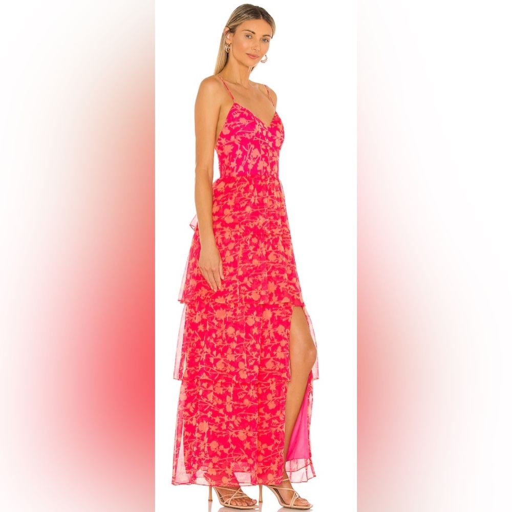 Amanda Uprichard Thadea maxi dress.